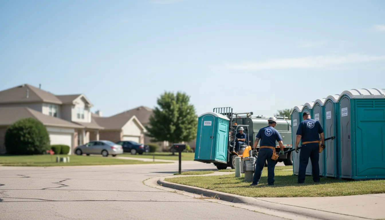 Porta Potty Rental in Delaware, OH near me